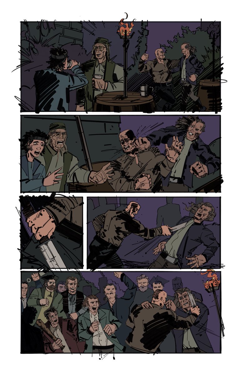 mattroweart's tweet image. Might be my favourite Free Hands 2 sequence! #makecomics