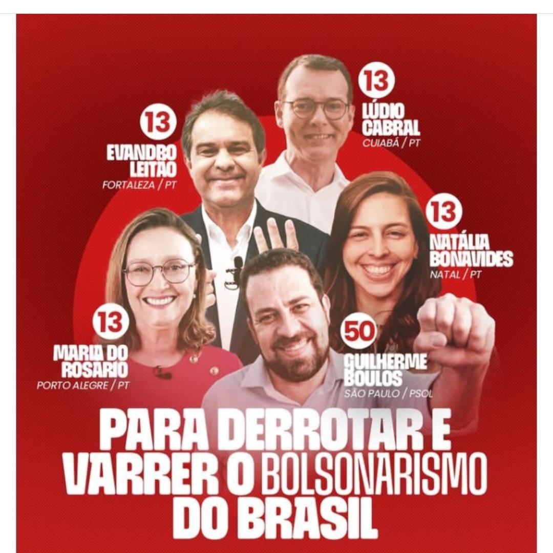 FabyMachadoS's tweet photo. @Saionuness RICARDO NUNES É UMA 💩 DE PREFEITO, É DESUMANO COMO TODO POLÍTICO DE DIREITA E QUEM VOTAR NELE MERECE ESSA SP TRISTE, INJUSTA E DESIGUAL.

AMANHÃ APERTE 5️⃣0️⃣ COM TODA A SUA FORÇA.

#BoulosPrefeito50 
#BoulosPrefeitoSP50 
#BoulosPrefeitoSP 
#Boulos50 
#BoulosSim

#LulaBrasilForte https://t.co/ATw6uV8MkN