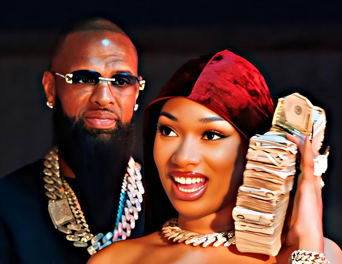 mikediddy97's tweet photo. The way #SlimThug looking at #Megan ....like he willing to RISK it ALL 😩😅.... #MeganTheeStallion #MEGANACT2 https://t.co/xsbkL9PZK6