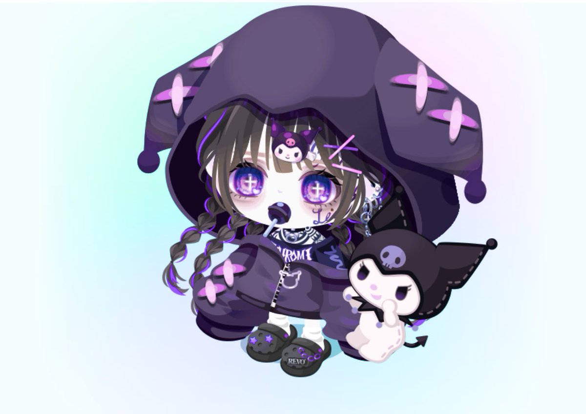😈💜
 #ピグパ