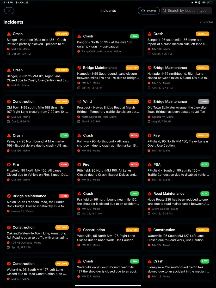 keijaoh's tweet photo. US Road Condition Fall Update Coming Soon!

I’m thrilled to announce that the latest update for the US Road Condition app is almost ready for release! This update goes beyond visual tweaks on iPhone, iPad, and Apple Watch—it’s about preparing the app for significant expansions.

New Features: We’re rolling out road incident data for New York and Massachusetts, with more states and incident types planned for future updates.

The current one can be found on the AppStore at:

https://t.co/l9FIy7BpA5

#buildinginpublic #iosdev #indiedev