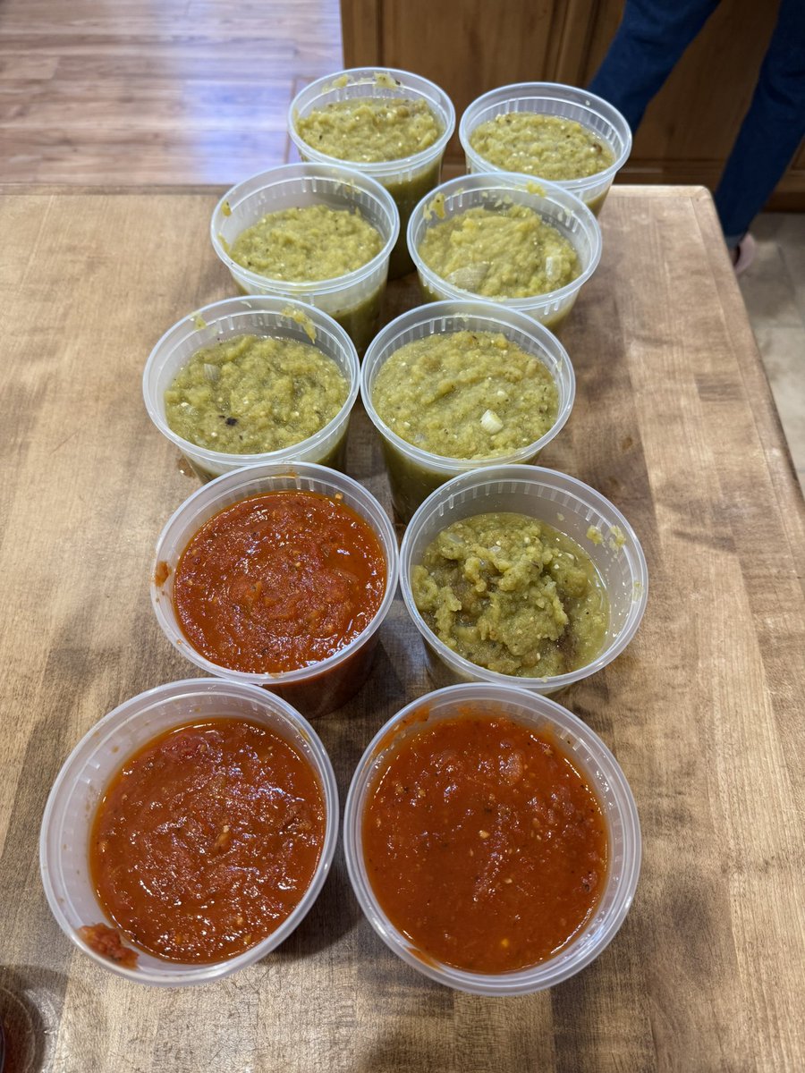 OU wasn’t great but folks we did find productivity during the game(s). Sauced up all the end of season tomatoes, soon to be parsed into neighbor gifts.