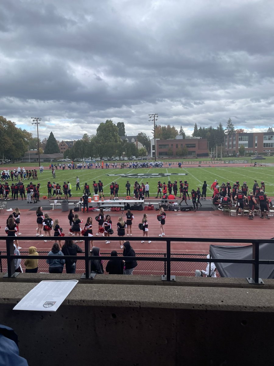 Loved the atmosphere at <a href="/WOU_FB/">WOU Football</a> today! Thank you  coach <a href="/MattOverlin/">Matt Overlin</a> <a href="/JordanJ_/">Jordan Johnson</a> <a href="/CoachManningWOU/">Josh Manning</a> <a href="/iTz_Rev/">Coach Paul Revis</a> <a href="/mvp7on7/">MVP Elite Football</a>