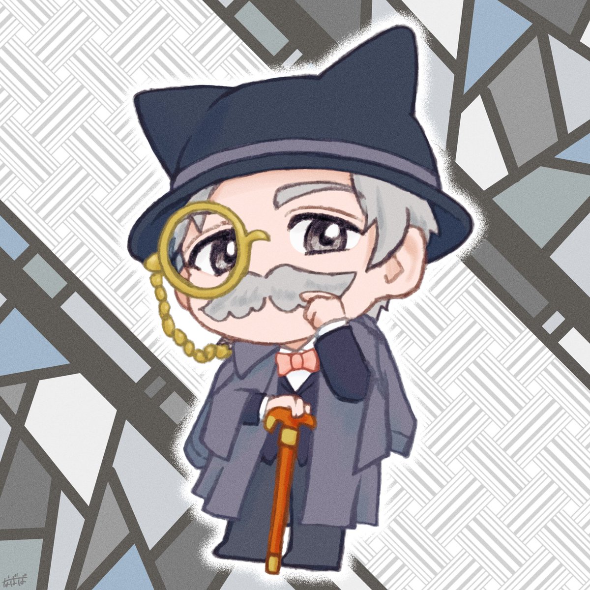 nababa_nbb's tweet photo. おらこちゃん可愛いし、大富豪おじいちゃん紳士的デザインで良き(⁠*⁠´⁠ω⁠｀⁠*⁠)
#見るかもわからん 
#今回のネコおじ https://t.co/Pc4Cl8ySQl