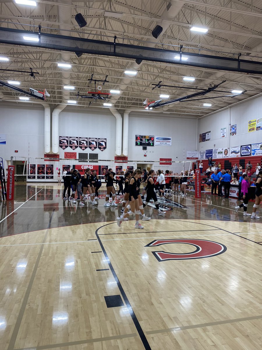 The Good Girls win tonight in 5 sets vs Jensen Beach.  Advantage Cudas.. We move on to host the regional finals Wednesday at the “Tank.”  Come out come all.  #1Team1Mission