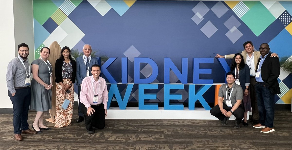 Amir Kazory (@amirkazory) on Twitter photo Along with showcasing cutting-edge science, #KidneyWeek is still one of the best places to see the next generation of kidney docs grow and shine. Congratulations to <a href="/UFNephrology/">UFNephrology</a> fellows for presenting so many abstracts this year. <a href="/Rupam_Ruchi/">Rupam Ruchi</a> <a href="/OBayoOlaoye/">BayoOlaoye</a> Along with showcasing cutting-edge science, #KidneyWeek is still one of the best places to see the next generation of kidney docs grow and shine. Congratulations to <a href="/UFNephrology/">UFNephrology</a> fellows for presenting so many abstracts this year. <a href="/Rupam_Ruchi/">Rupam Ruchi</a> <a href="/OBayoOlaoye/">BayoOlaoye</a>