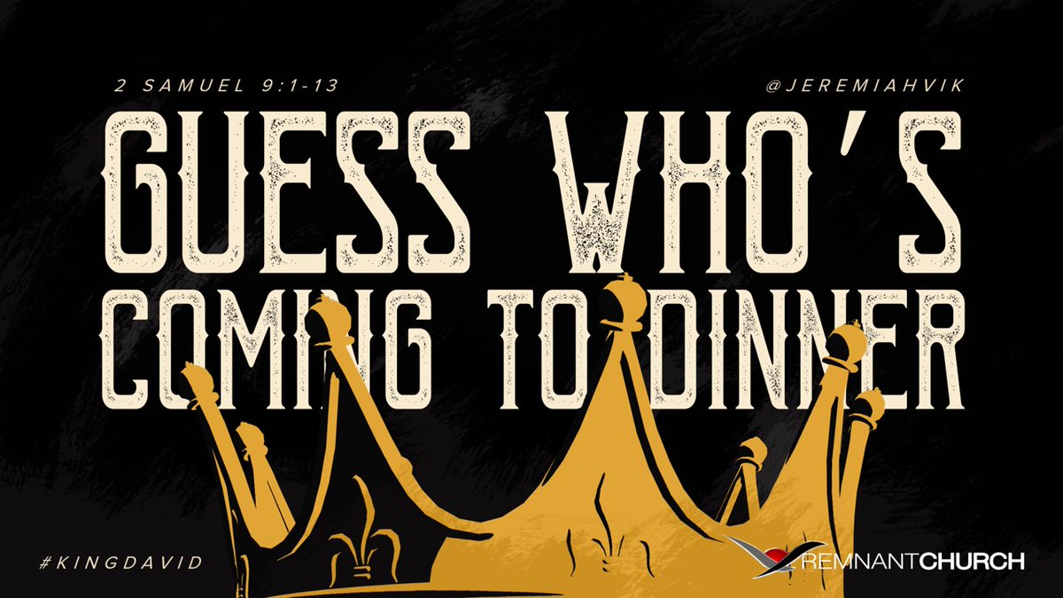 RemnantChurch's tweet photo. Join us as together we continue to learn from the life of #KingDavid.

THIS WEEKEND: "Guess Who's Coming to Dinner"

Sunday, 11AM at 715 Orange Ave in El Centro or online at https://t.co/LXoxnNHrXk

#remnantchurchiv https://t.co/eNYfmNCt7d