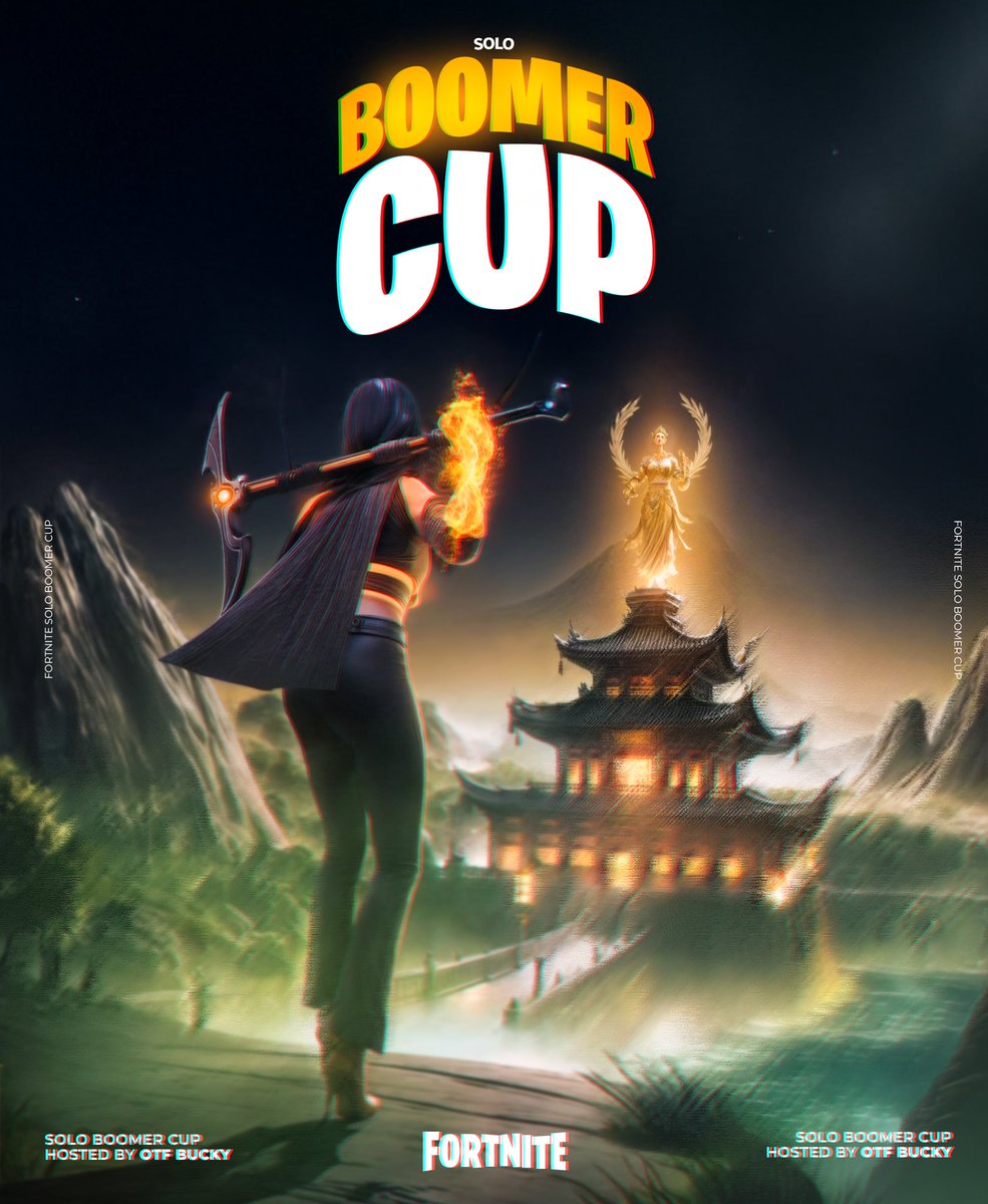 Bucky (@otfbucky) on Twitter photo November 6th , 2024 @ 6pm EST.
ON THE OG CHAPTER 2 MAP
SOLO BOOMER CUP
23+ FOR GUYS , 21+ FOR GIRLS
Sponsored by <a href="/TeamRBFOfficial/">Real Big Future</a>
Please like comment RT & follow the sponsors to be invited
LETS GET THIS STACKED 🙏🙏 5 BUILD GAMES NAC November 6th , 2024 @ 6pm EST.
ON THE OG CHAPTER 2 MAP
SOLO BOOMER CUP
23+ FOR GUYS , 21+ FOR GIRLS
Sponsored by <a href="/TeamRBFOfficial/">Real Big Future</a>
Please like comment RT & follow the sponsors to be invited
LETS GET THIS STACKED 🙏🙏 5 BUILD GAMES NAC