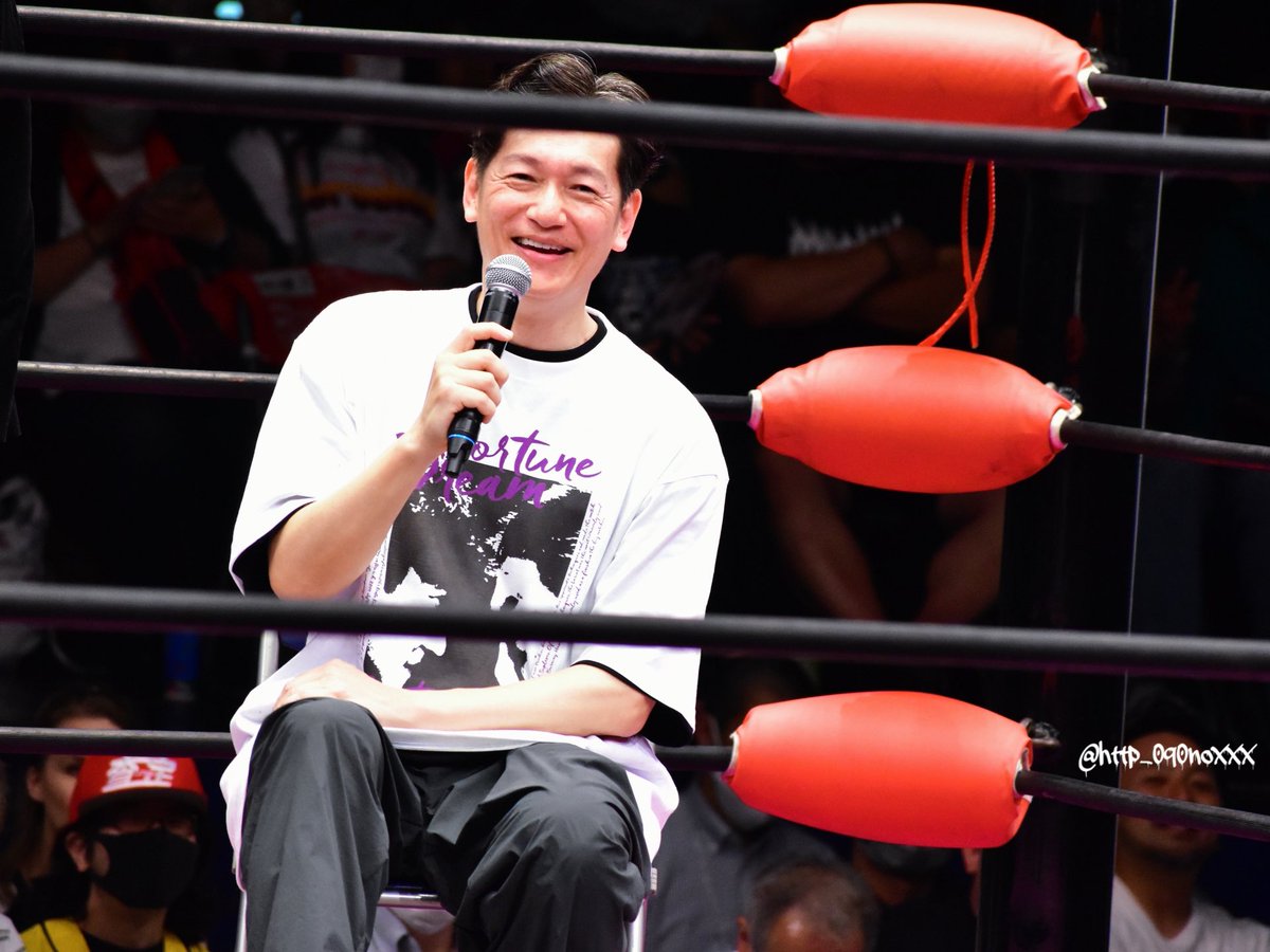 http_090noxxx's tweet photo. 2024.06.12(水)
プロレスの聖地・後楽園ホールで
Fortune Dream Tシャツを着ている
井浦新さんを見る人生は想像してなかった
生きてるといいことがある……
#井浦新
#fd9 https://t.co/0fPm0wmG97