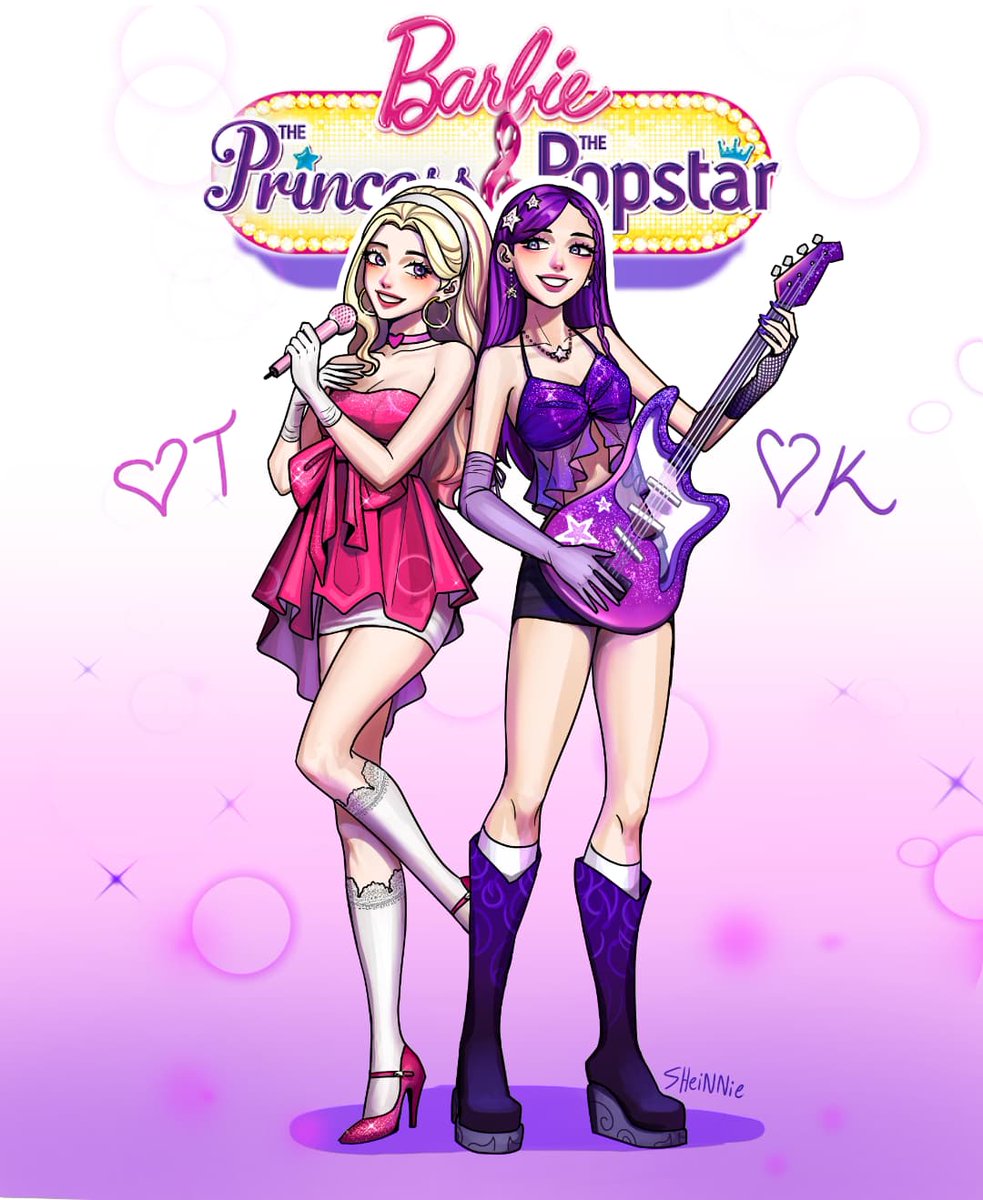 Princess &amp; popstar
#Barbie