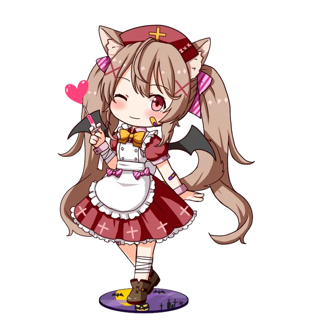 りとちゃこハロウィン#猫ノ絵葉書#ちゃこの絵本 