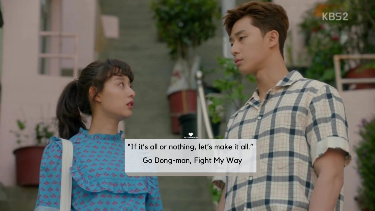ahjummamshies's tweet photo. K-Drama Quote of the Day:
#FightMyWay #ParkSeojoon #KimJiWon https://t.co/d6BNQSSjtF