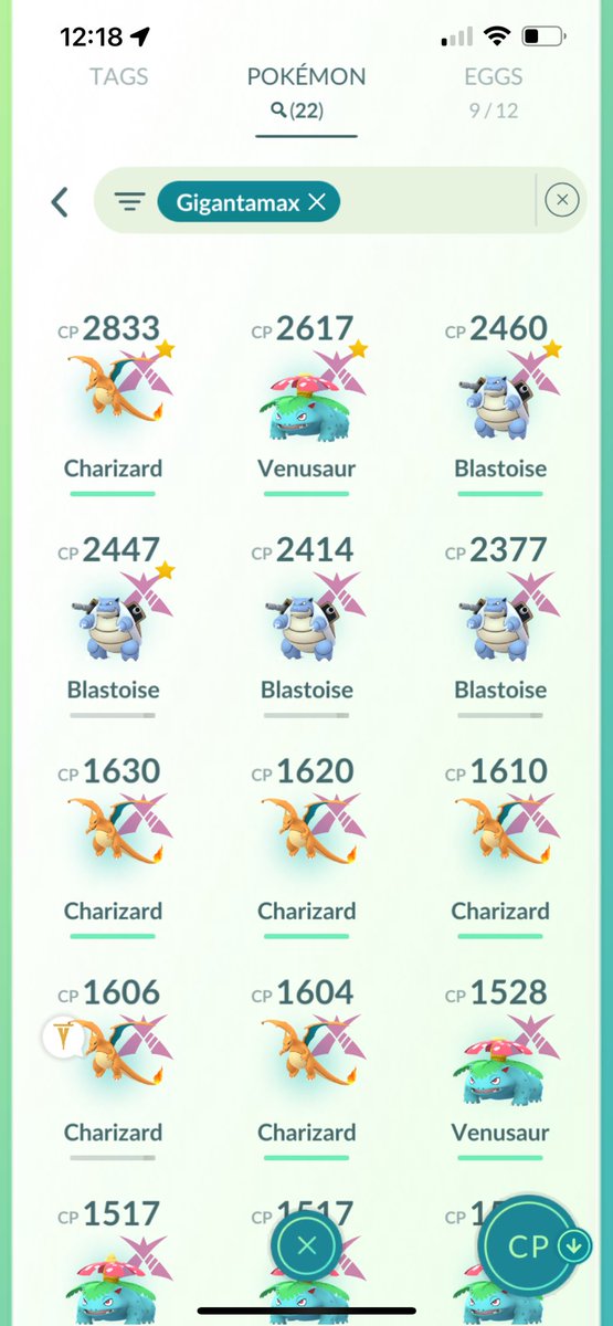 Are you fired up?! 
Day 2 is tomorrow! Sweaty did about 20-30 and successfully was able to figure it out. #PokemonGo #Pokemon #PoGo #gigantimax