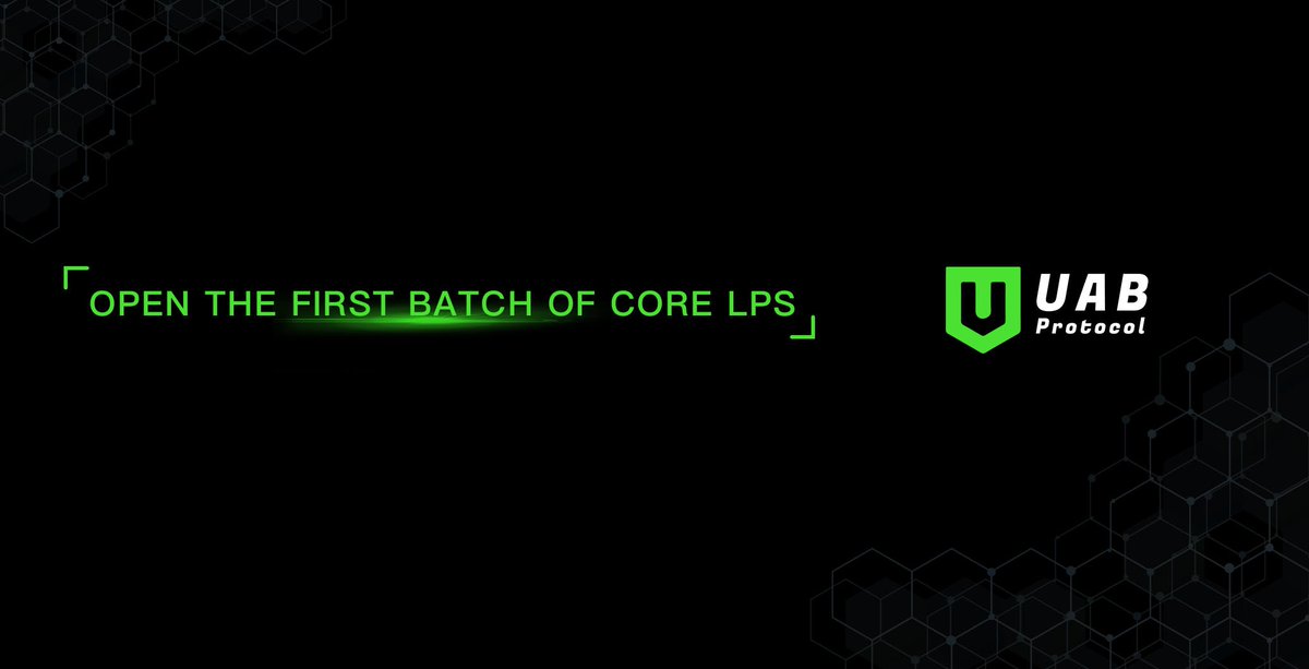 UNI314Protocols's tweet image. The UAB protocol has begun its glittering prelude. We will open the first batch of core LPs to join at 12:00 (UTC+8) on October 28. Click the following link to become a UAB founding LP. uabprotocol.com/partner