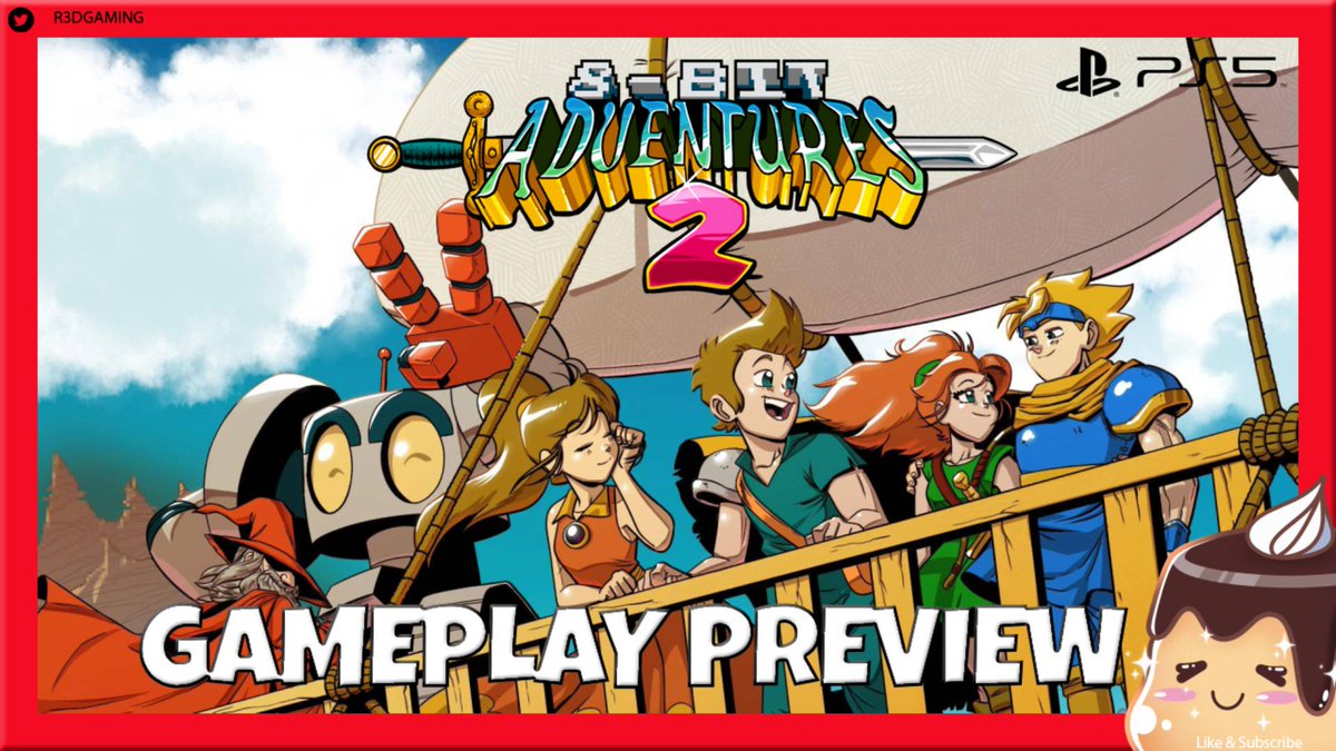 R3DGaming's tweet photo. Playing 8-Bit Adventures 2 Now! Come join me! https://t.co/tGrhcfx8gd
Thank you for the game! #8bitadventures2 #indiegames #IndieGameDev https://t.co/HQDWau0Qq4