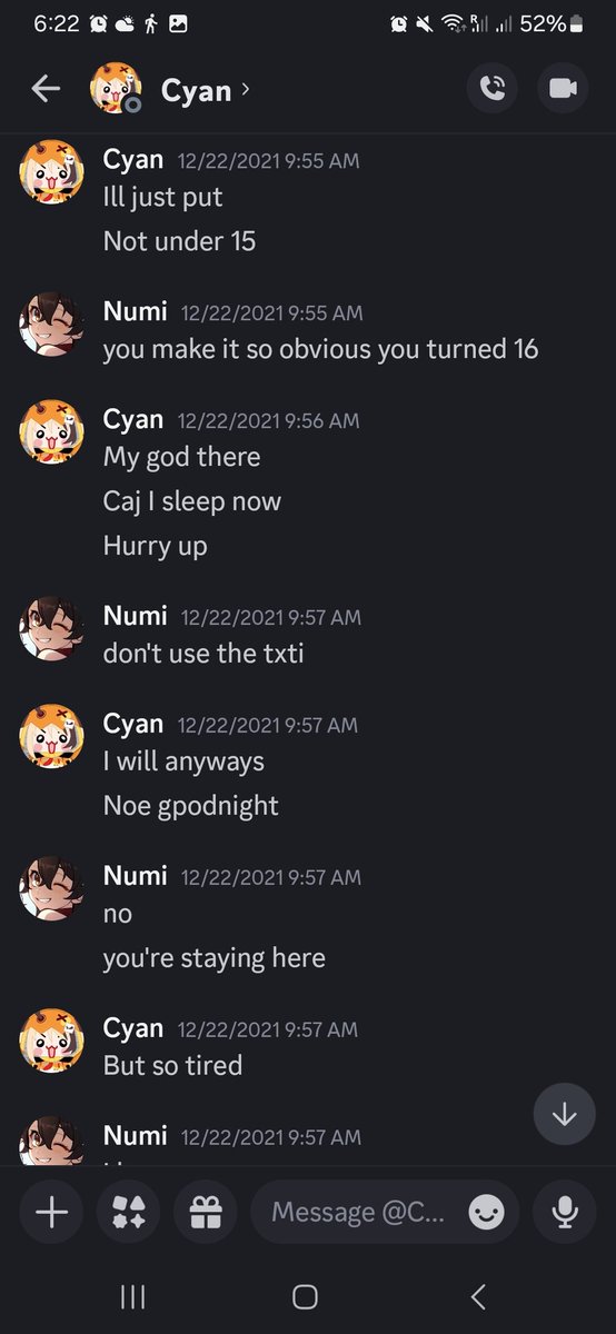CaeliAstrifera's tweet image. Cyan, who the fuck is Numi? What do you mean "she" groomed you???  Seven years??? Let it rest. Here is the full context. He had just turned 16, I was 18. I did not want him to make his age public because I was tired of getting insulted over the gap.