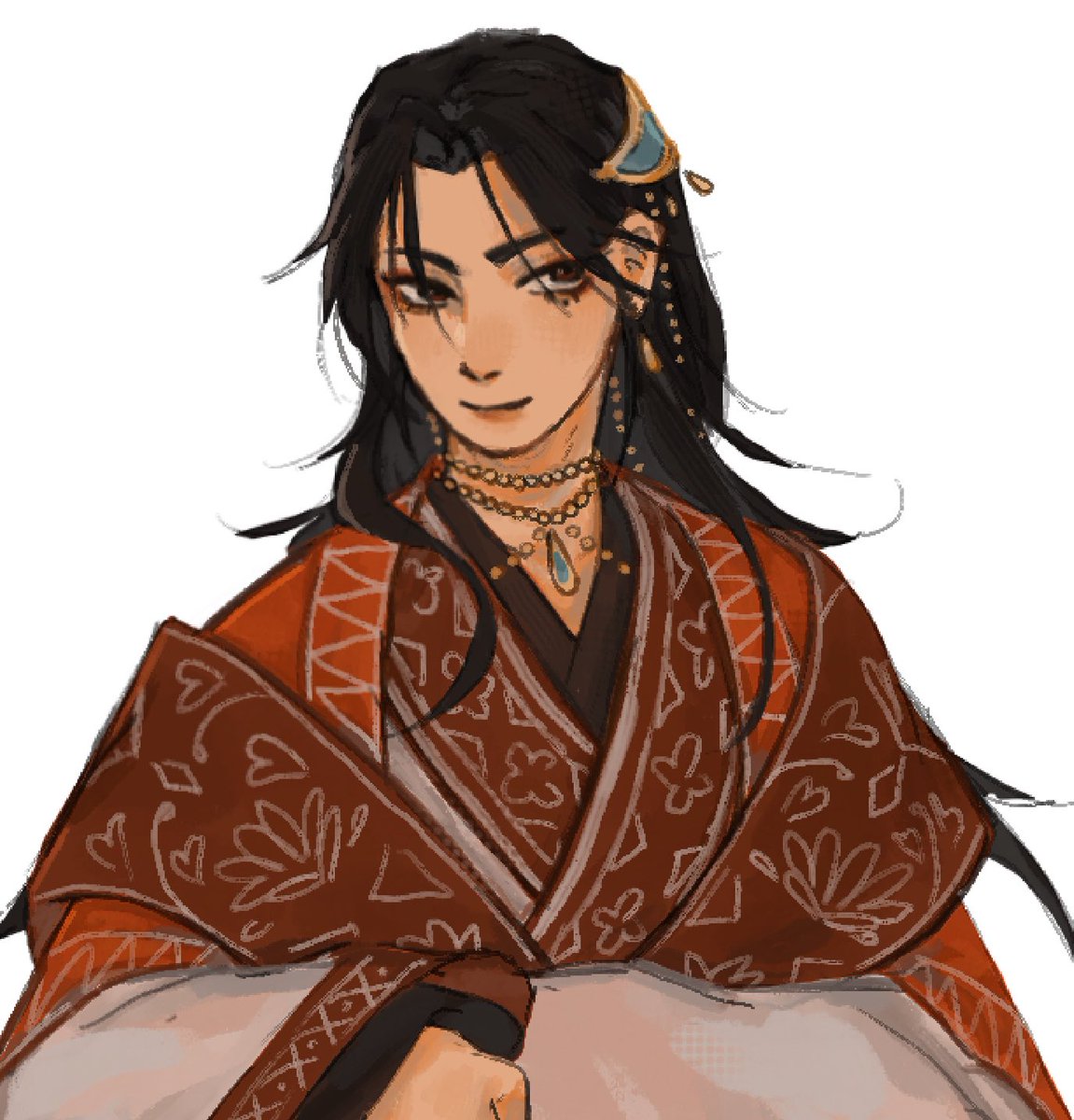 orxcalot's tweet photo. Me drawing fanart for books I haven’t read #yuewuhuan #misvil https://t.co/M9hAwmg1e5