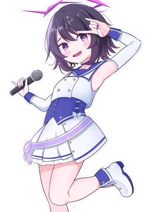 ハルカもアイドルいけるか?#ブルアカ 