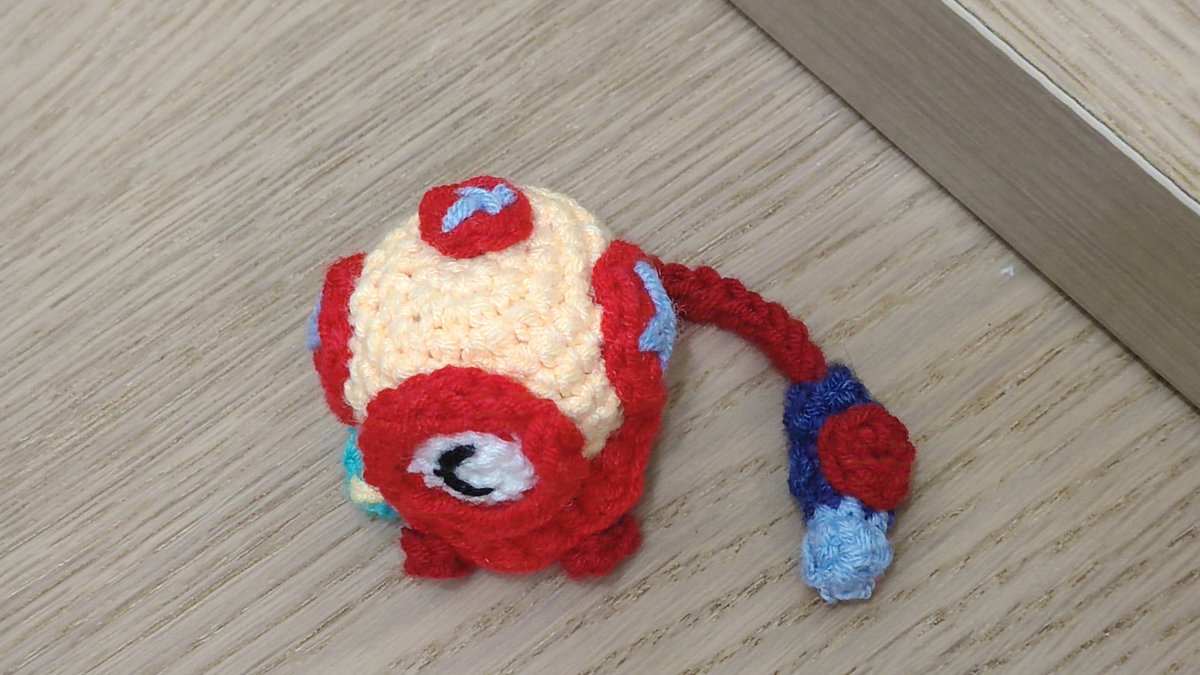 RuiYu1028's tweet photo. crochet otis 
otis is so adorable 😍 
#BrawlStars #BrawlStarsArt https://t.co/xDTK6hKlyy