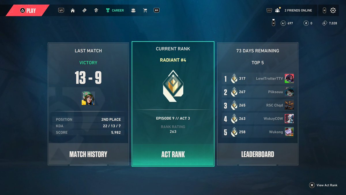 Radiant #3 only solo / duo q 🏆🥷
<a href="/VALORANT/">VALORANT</a> <a href="/VALORANTfr/">VALORANT France</a>