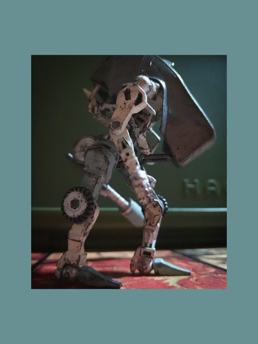 mgwsan's tweet photo. みて！OBSOLETE EXOFRAME 即席戦闘用エグゾフレーム塗った！ https://t.co/gWDAAhehjR
