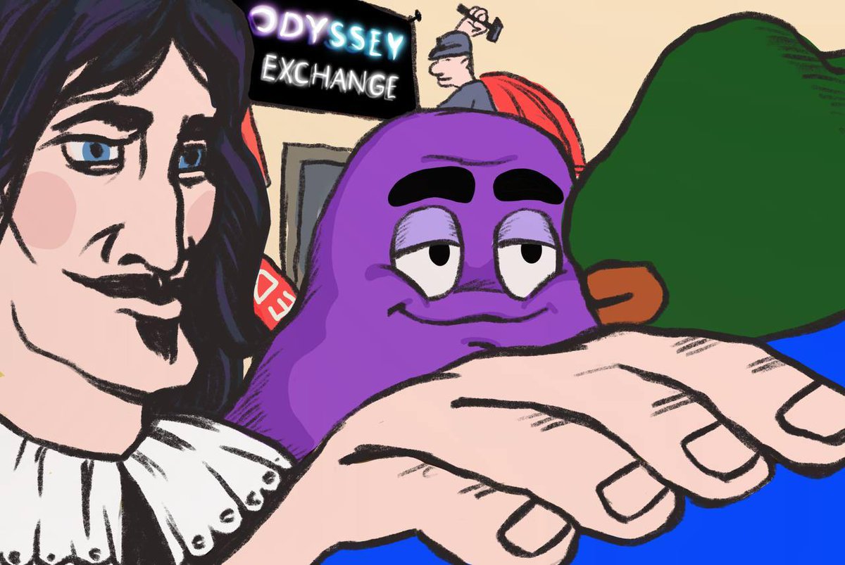 look, bro, i know you haven't heard about Grimace yet, but things are going to change 

Odyssey Exchange – 777x leverage, 10% liquidations rebate from your referrals, and a bunch of other crazy shit coming

odyssey.trade/register?invit…

open beta has started.