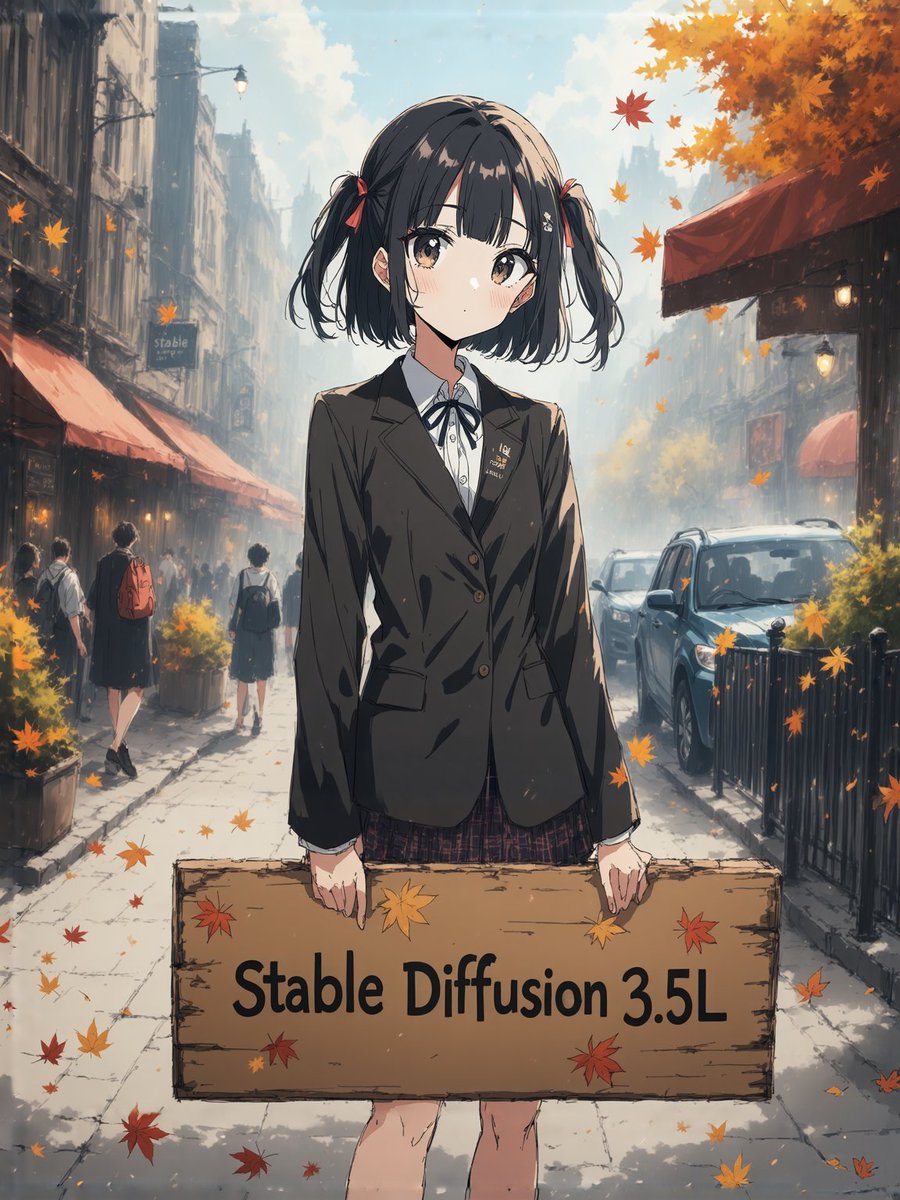 memiha_kabano's tweet photo. SD3.5LargeのLoRA学習今こんな感じになりました。
1枚目LoRAなし 2枚目LoRAあり
同一設定、プロンプト、seed値です。
アップスケールしたら端にノイズが出るのはなんででしょう?
アップスケールしなくても解像度によって端にノイズが出ます。
#SD35Large
#AIイラスト https://t.co/ZvgSOpe8NX