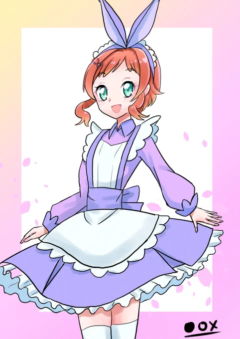 うさメイドいろはv('∀`) #precure
