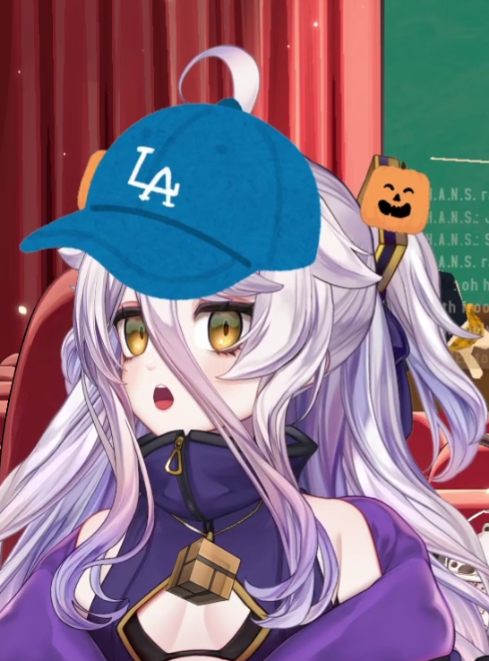 IM_PERIL's tweet image. Vtuber buff from @henyathegenius #DodgersWin