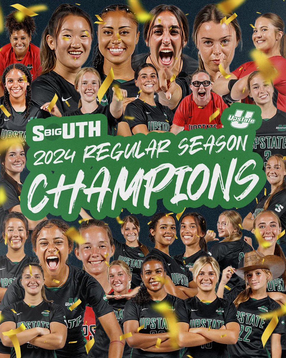 UpstateWSoccer's tweet photo. For the first time in the Division I era and first time since 2001…

The Spartans are 𝑪𝑯𝑨𝑴𝑷𝑰𝑶𝑵𝑺❕❕❕

#SpartanArmy ⚔️ https://t.co/y1wmFy2r1b