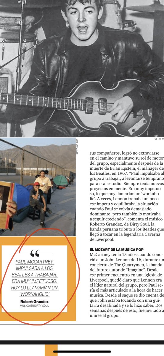 DirtySoulPeru's tweet photo. Si compraron el diario El Comercio hoy, en la revista @somoselcomercio encontrarán una mención a la banda en una súper nota sobre su 3ra. visita al #Perú ✨✨ nos vemos mañana en el concierto!! https://t.co/KVNFnRyWuE