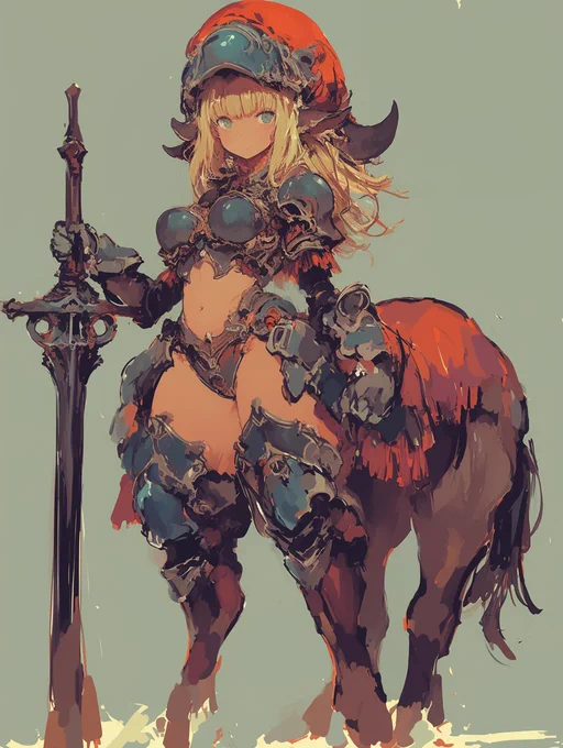 #晴天アポカリプス #nijijourney センテン・ドラグーン 「エコーカンパニー」 穿天山脈南部で活動するドラグーンの一団. 戦士階級の地位が高く,集団としても力強い指導者を好む傾向がある. 彼らは傭兵集団であり,金と信頼を積めば多くの仕事を手伝ってくれるだろう.