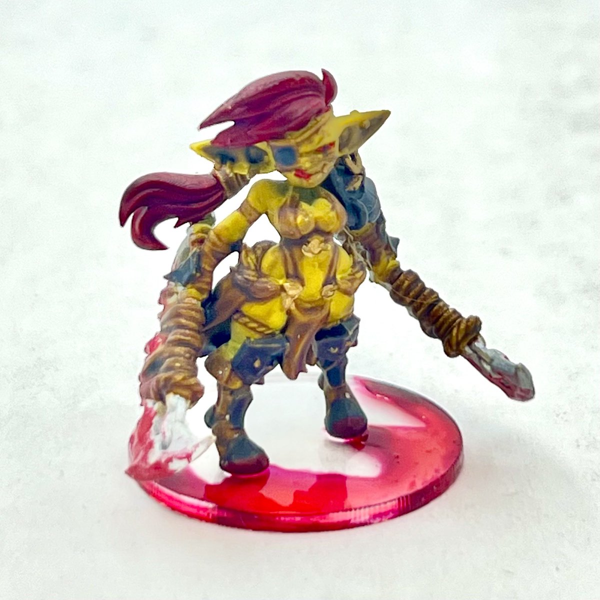 EinoStolt's tweet photo. Running out of time to post stuff for #Gobtober so I’ll just dump em’ all now. The bases took longer than expected to get printed so just went with clear ones.

I’ve got one more project to post tomorrow that I’ve been working on for 1/2 a year.

Miniature STL by @twingoddessmini https://t.co/ebaeD9IjV5