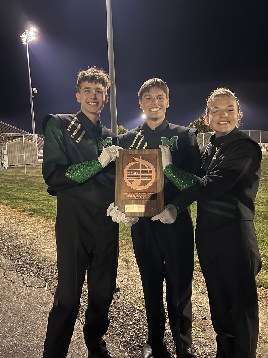 Congratulations Musical Bees on Roaring Season!!! 
Superior Rating at OMEA State Marching Band Finals. That’s most definitely the Bees Knees!! 🎶🐝