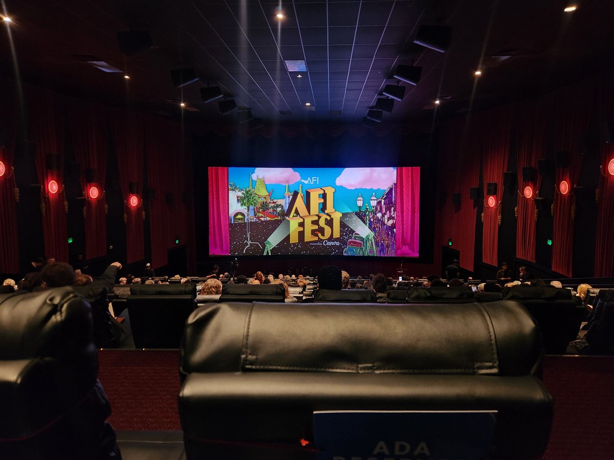 TheatreofZen's tweet photo. Best seat in the house at AFI Fest for September 5. #TCLChinese https://t.co/nX4QQnqtQI