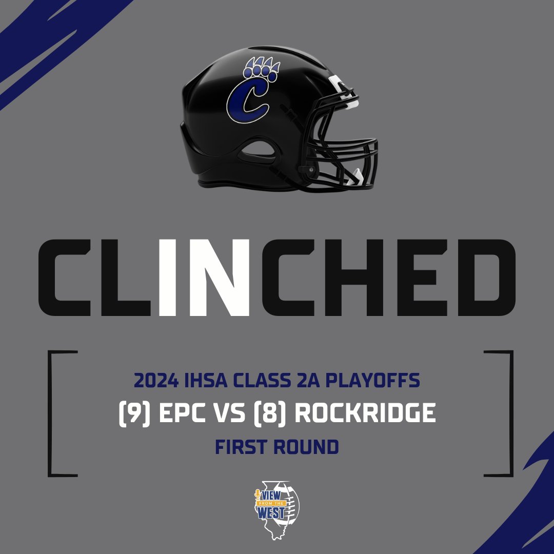 The Catz are IN. 

(9) <a href="/EPCCatz/">EPC Wildcatz</a> will travel to (8) Rockridge in the first round of the Class 2A Playoffs.