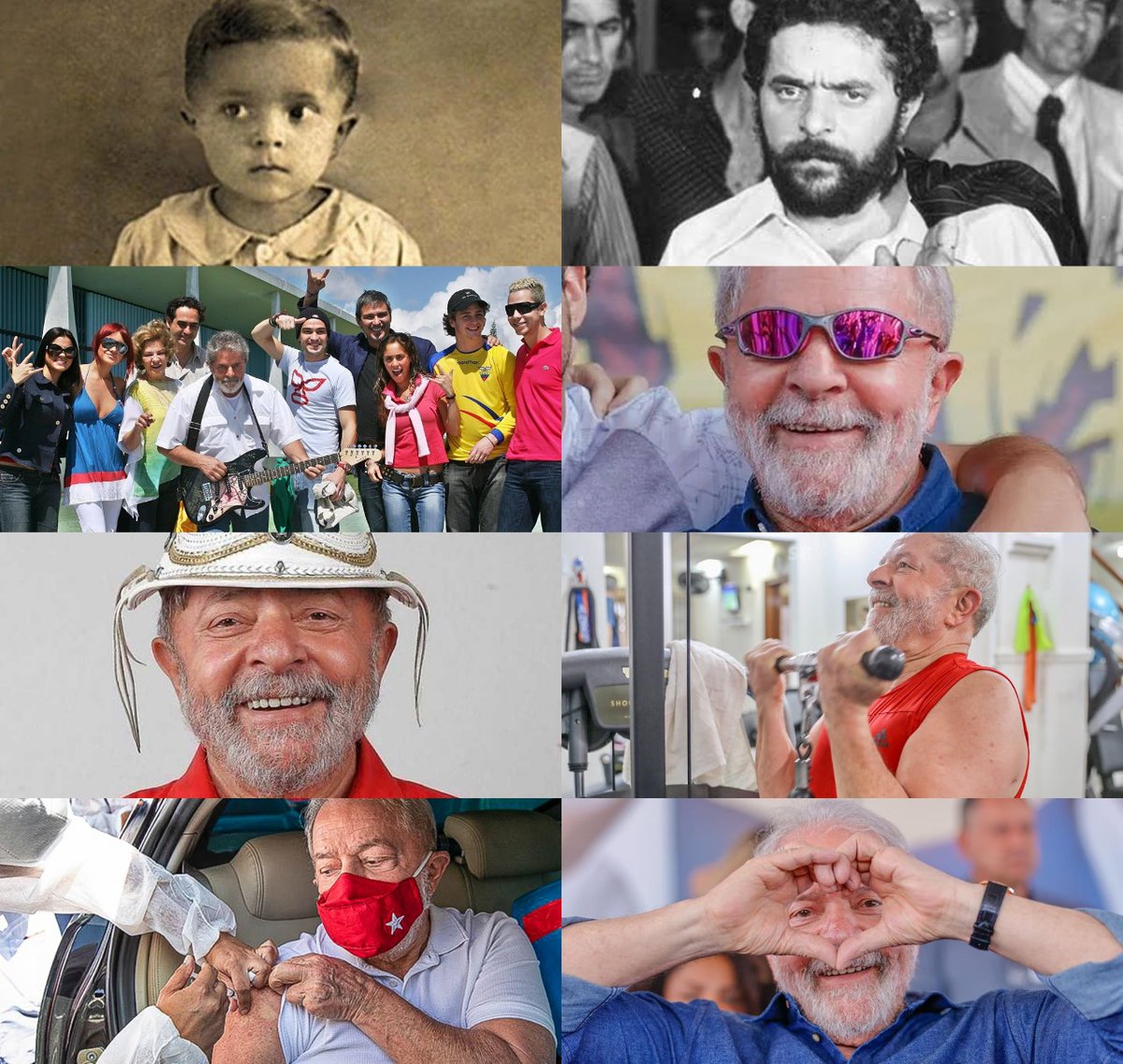 Lula faz 79 anos hoje.

Inocentado 26 vezes, Lula é o ÚNICO Presidente da história do Brasil a ser eleito 3x pelo voto popular.