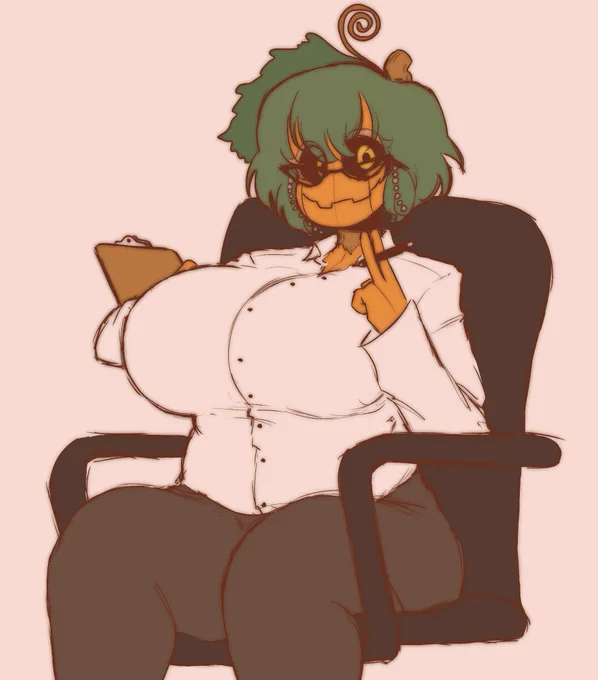 Jackietober 2024 day 26Secretary Jackie 
