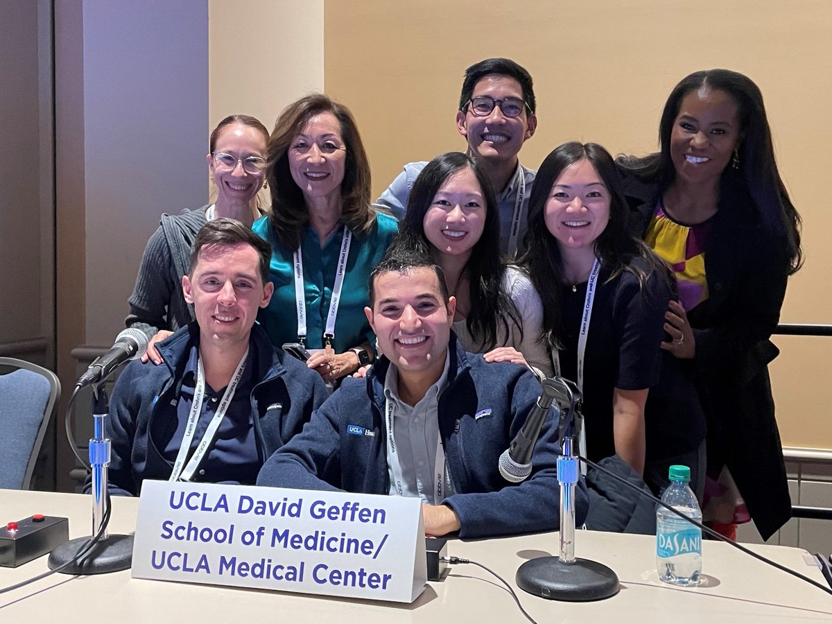 UCLA Gastroenterology and Hepatology (@uclagihep) on Twitter photo 👏 Great job <a href="/bahdi_firas/">Firas Bahdi</a> and <a href="/PhilipKozanMD/">Philip Kozan, MD</a>! They placed second in the <a href="/AmerGastroAssn/">American Gastroenterological Association (AGA)</a> GI Jeopardy.
Our #UCLAGI team was there to cheer them on! <a href="/LinChangMD/">Lin Chang</a> <a href="/drfolamay/">Fola May, MD PhD</a> <a href="/NanceeJaffeRDN/">Nancee Jaffe MS RDN</a> <a href="/DannyIssaMD/">Danny Issa, MD</a> <a href="/RobertTamai/">Robert Tamai</a> <a href="/selena_zhou/">Selena Zhou, MD</a> <a href="/JessHaragaMD/">Jessica Haraga, MD</a> #ACG2024 👏 Great job <a href="/bahdi_firas/">Firas Bahdi</a> and <a href="/PhilipKozanMD/">Philip Kozan, MD</a>! They placed second in the <a href="/AmerGastroAssn/">American Gastroenterological Association (AGA)</a> GI Jeopardy.
Our #UCLAGI team was there to cheer them on! <a href="/LinChangMD/">Lin Chang</a> <a href="/drfolamay/">Fola May, MD PhD</a> <a href="/NanceeJaffeRDN/">Nancee Jaffe MS RDN</a> <a href="/DannyIssaMD/">Danny Issa, MD</a> <a href="/RobertTamai/">Robert Tamai</a> <a href="/selena_zhou/">Selena Zhou, MD</a> <a href="/JessHaragaMD/">Jessica Haraga, MD</a> #ACG2024