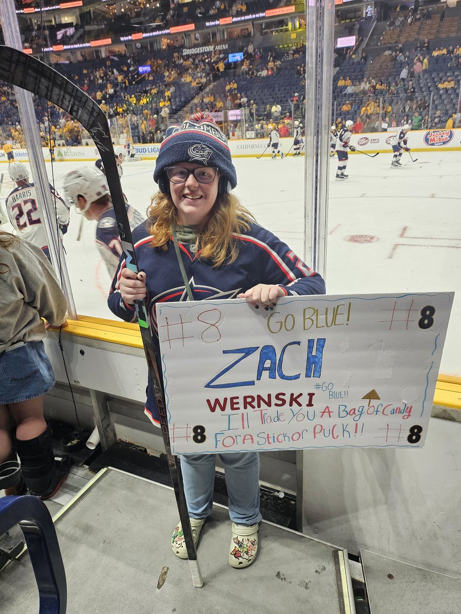9ahC's tweet image. Hey @ZachWerenski THANK YOU! @4adventureSae Cbus to @UTKnoxville to @PredsNHL always a @BlueJacketsNHL fan! 
#cbj #vols