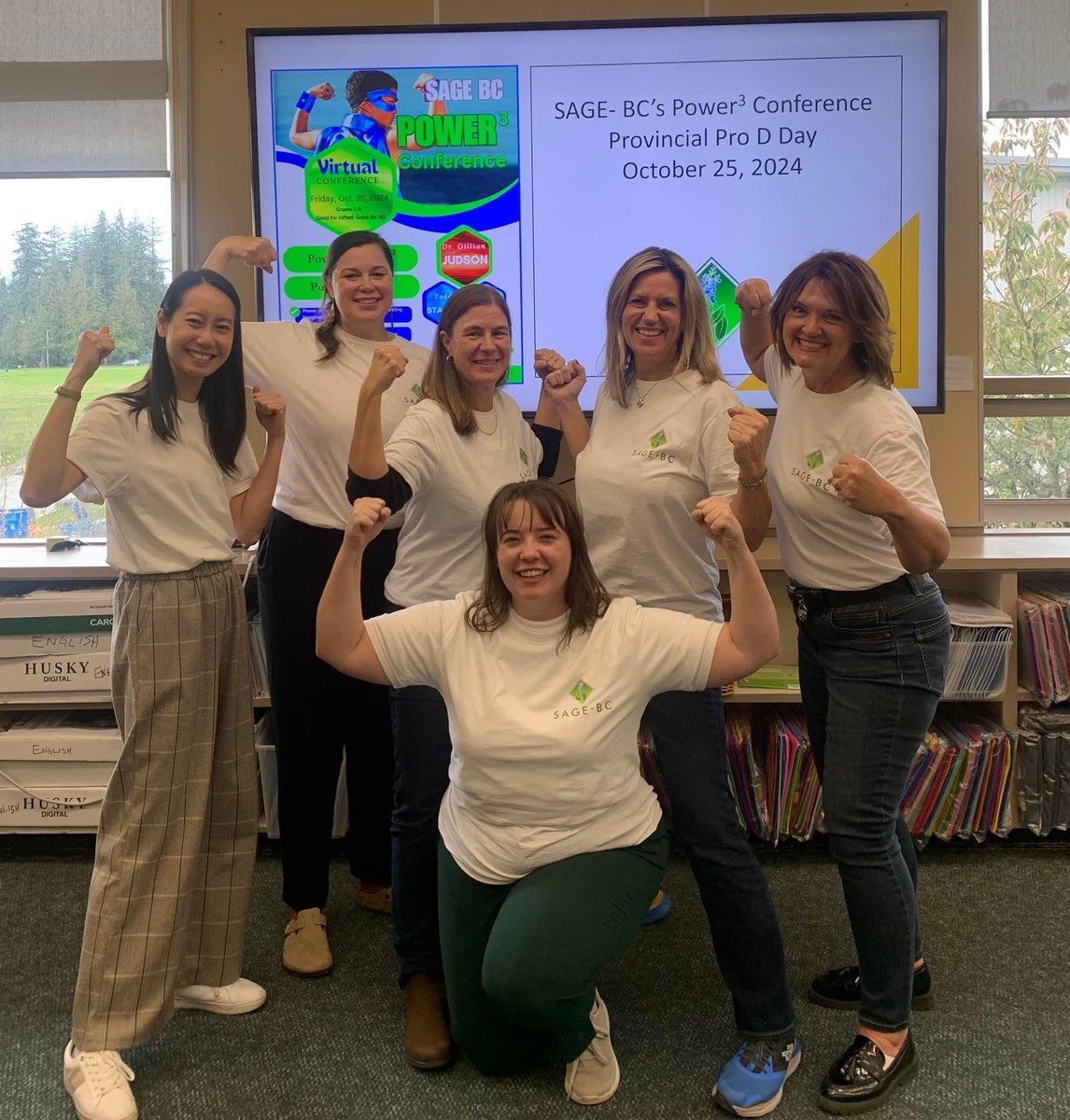 LeeAnnTiede's tweet photo. For the past five years @SD23News’s very own  Tybie Elenko @toontybie has been President of the Provincial Specialist Association for Gifted Educators  in BC @SAGEBC1  We are grateful for incredible leaders who step up provincially. #grateful https://t.co/yQRdK60y1n