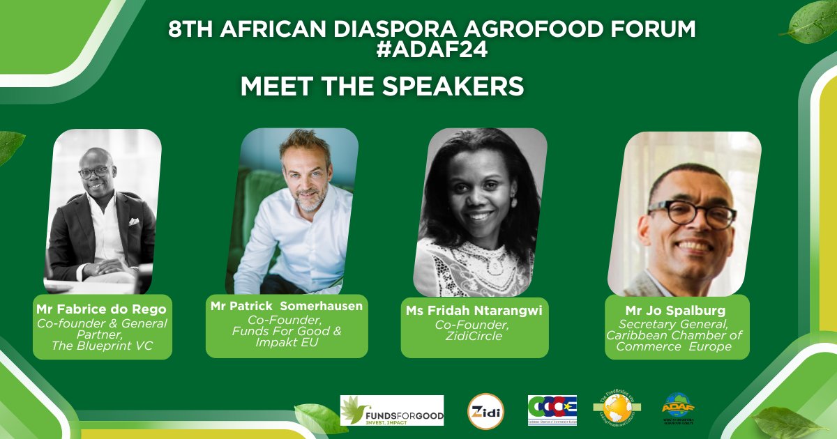 Meet the speakers#ADAF24. Have you registered? eventbrite.be/e/8th-african-…
<a href="/colead_link/">COLEAD.link</a> <a href="/EmBZEBrussels/">Embassy of Belize, Brussels</a> <a href="/CityBrussels/">Brussels (Unofficial account)</a> <a href="/Enabel_Belgium/">Enabel</a> <a href="/CCCEur/">Caribbean Chamber of Commerce - Europe</a> <a href="/CaribCookSchool/">Caribbean Cooking</a> <a href="/ADEPTPlatform/">ADEPT Africa-Europe Diaspora Development Platform</a> <a href="/AdnEurope/">ADNE</a> <a href="/UNIDO_Brussels/">UNIDO Brussels 🇪🇺🇺🇳</a> <a href="/BRUZZbe/">BRUZZ</a> <a href="/visitbrussels/">visitbrussels</a> @RwandaInBelgium <a href="/ZidiCircle/">ZidiCircle-Diaspora Driven Development</a> <a href="/FORIM_MD/">FORIM</a> <a href="/AfricaEuropeFdn/">Africa-Europe Foundation</a>