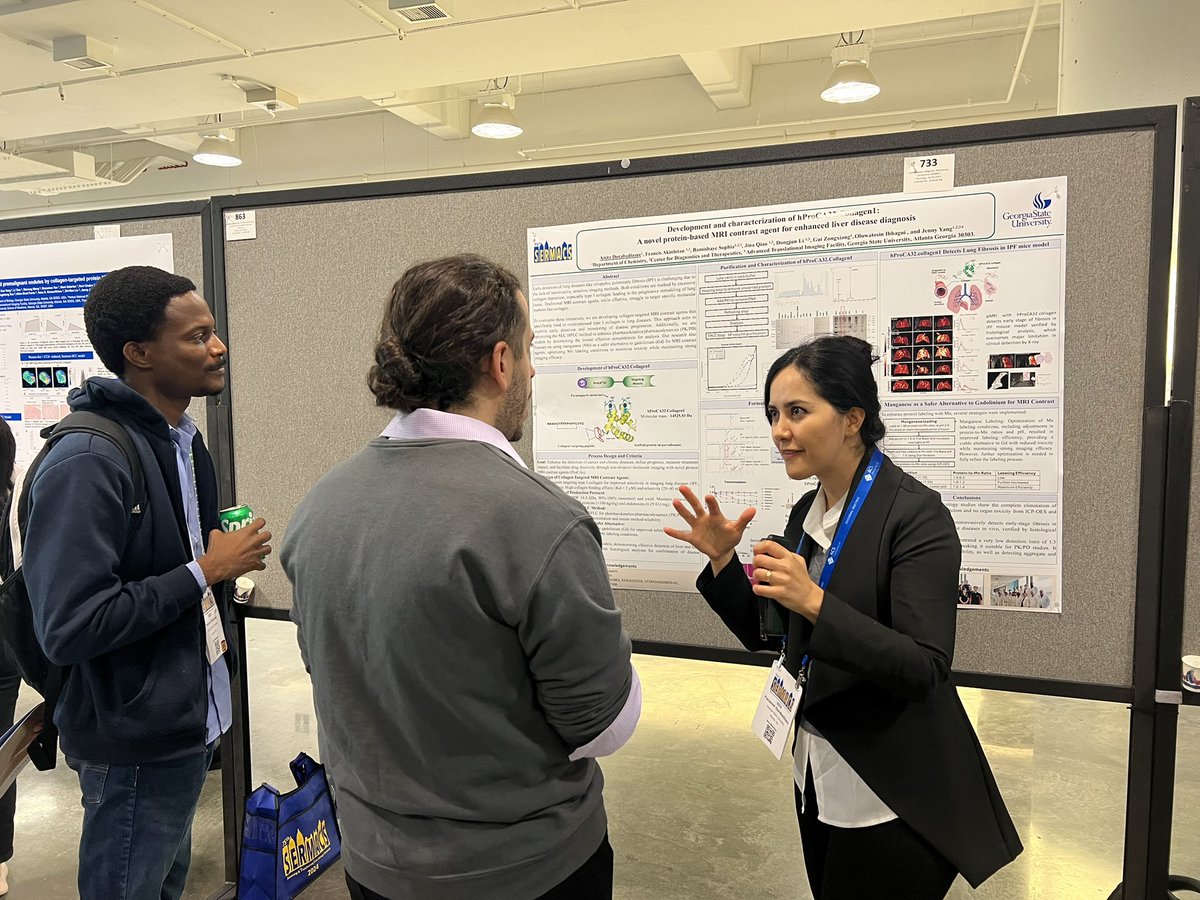JYang Lab (@yanglabgsu) on Twitter photo Congratulations to Anita for winning SEMRC poster award at <a href="/sermacs2024/">sermacs2024</a> meeting!!! Way to go🎉🎉🎉🎉 #yanggang #proudlab Congratulations to Anita for winning SEMRC poster award at <a href="/sermacs2024/">sermacs2024</a> meeting!!! Way to go🎉🎉🎉🎉 #yanggang #proudlab