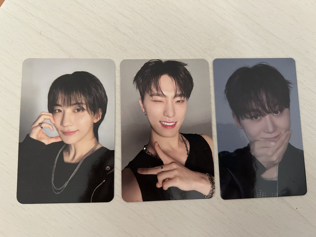army_trade_'s tweet photo. SEVENTEEN spill the feels トレカ 交換 HMV FEEL NEW

【譲】ジョンハン、ディノ、スングァン

【求】同種ミンハオ

郵送交換希望です。条件の合う方は気軽にリプお願いします。 https://t.co/HAuDzKuH1S