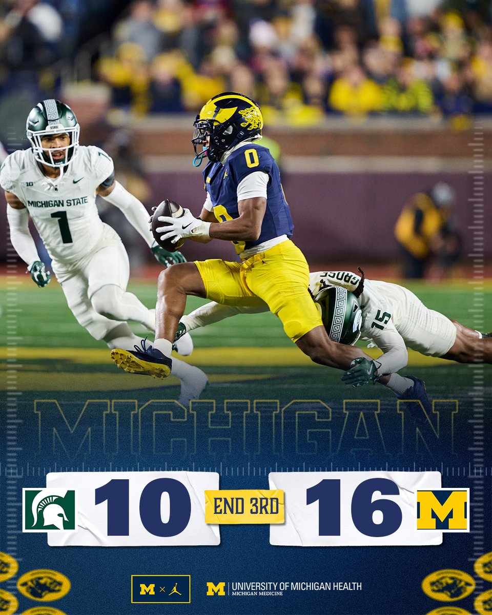 UMichFootball's tweet photo. Headed to the final frame https://t.co/Sv0OpA6Zc6