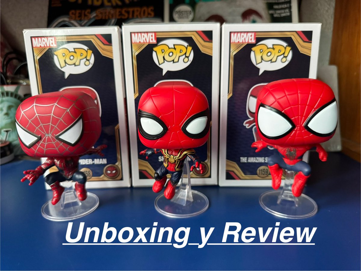 alan_collector's tweet photo. Funko Pop Spiderman No Way Home / Unboxing y Review https://t.co/J1YaM11jr5 vía @YouTube

#Spiderman #nowayhome #funkopop 
#toby #andew #tom https://t.co/tuZya8SBNG