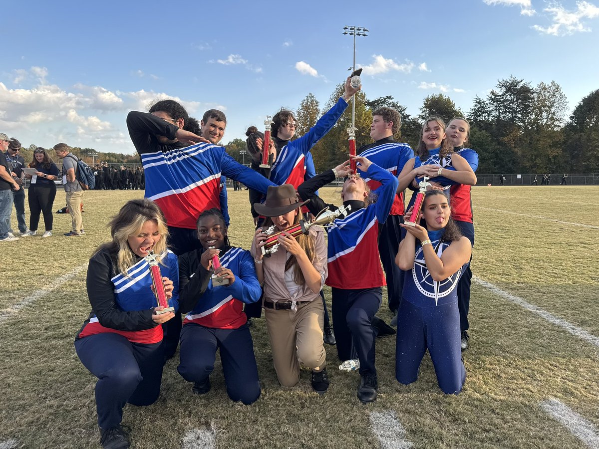fergussw's tweet photo. Congrats to our East Rowan Mustang Regiment for a fantastic performance today at Northwest Guilford High School! We are so proud of your progress and determination! Keep pushing forward! https://t.co/nmrEimMHtH