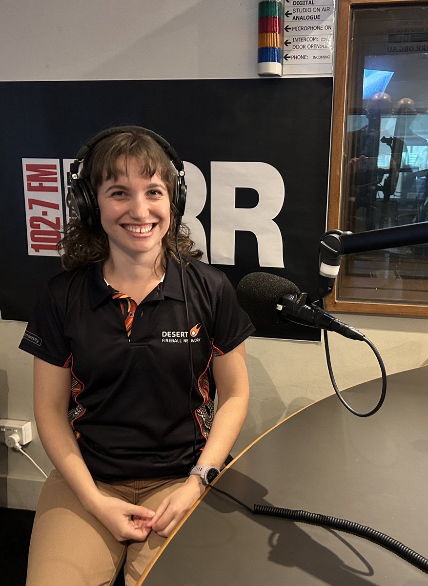 Rachel Kirby (@geoplaneteer) on Twitter photo I had a great chat to <a href="/DrShaneRRR/">Dr Shane Huntington OAM</a> and his co-hosts on <a href="/einstein_agogo/">Einstein A Go Go</a> this morning. Always a pleasure to nerd out on air about meteorites, field work and Antarctica!
<a href="/MonashEAE/">Monash Earth, Atmosphere and Environment 🌏🌪️🍃</a> <a href="/Monash_Science/">Monash Science</a> <a href="/FireballsSky/">Fireballs in the Sky</a> <a href="/CurtinGeology/">Curtin Geology</a> I had a great chat to <a href="/DrShaneRRR/">Dr Shane Huntington OAM</a> and his co-hosts on <a href="/einstein_agogo/">Einstein A Go Go</a> this morning. Always a pleasure to nerd out on air about meteorites, field work and Antarctica!
<a href="/MonashEAE/">Monash Earth, Atmosphere and Environment 🌏🌪️🍃</a> <a href="/Monash_Science/">Monash Science</a> <a href="/FireballsSky/">Fireballs in the Sky</a> <a href="/CurtinGeology/">Curtin Geology</a>