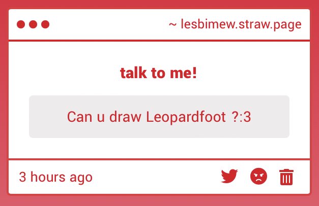 lesbimew's tweet photo. this DIVA 💚
#warriorcats #leopardfoot https://t.co/vG4KhAI4WQ