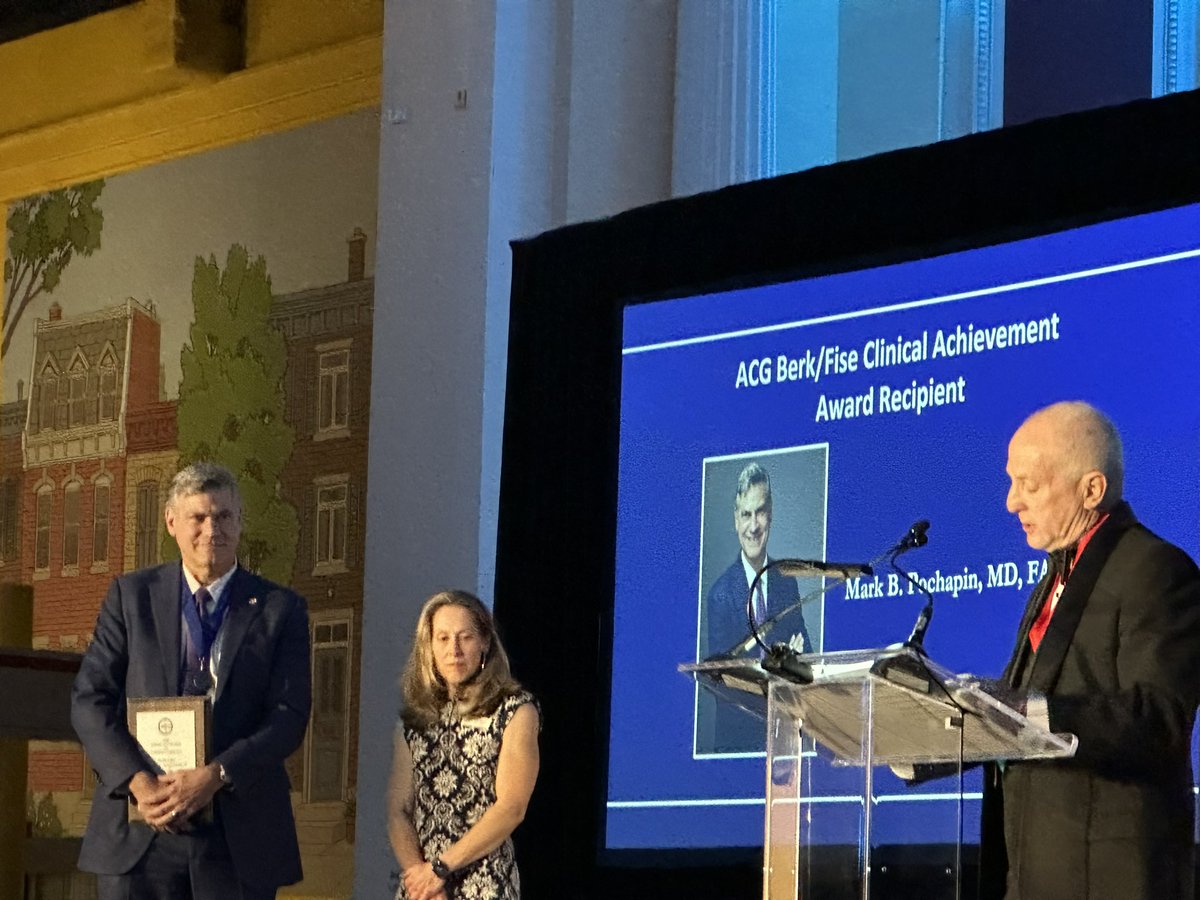 Gastroenterology & Hepatology | NYU Langone Health (@nyulh_gastrohep) on Twitter photo Congratulations to our division director <a href="/MarkPochapin/">Mark B. Pochapin, MD</a> on receiving the <a href="/AmCollegeGastro/">ACG</a> Berk/Fise Clinical Achievement award. A great way to kick off #ACG2024 in Philadelphia <a href="/nyulangone/">NYU Langone Health</a> <a href="/nyugrossman/">NYU Grossman School of Medicine</a> Congratulations to our division director <a href="/MarkPochapin/">Mark B. Pochapin, MD</a> on receiving the <a href="/AmCollegeGastro/">ACG</a> Berk/Fise Clinical Achievement award. A great way to kick off #ACG2024 in Philadelphia <a href="/nyulangone/">NYU Langone Health</a> <a href="/nyugrossman/">NYU Grossman School of Medicine</a>